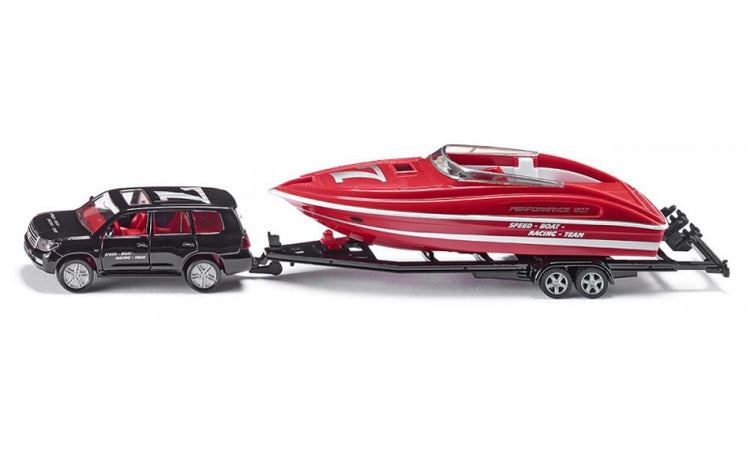 Siku 2543 voiture avec bateau à moteur 1:55