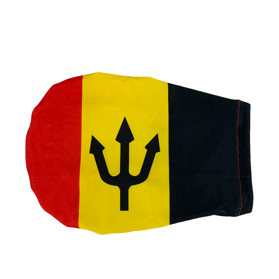 Coque de rétroviseur de voiture drapeau belge 2 pièces