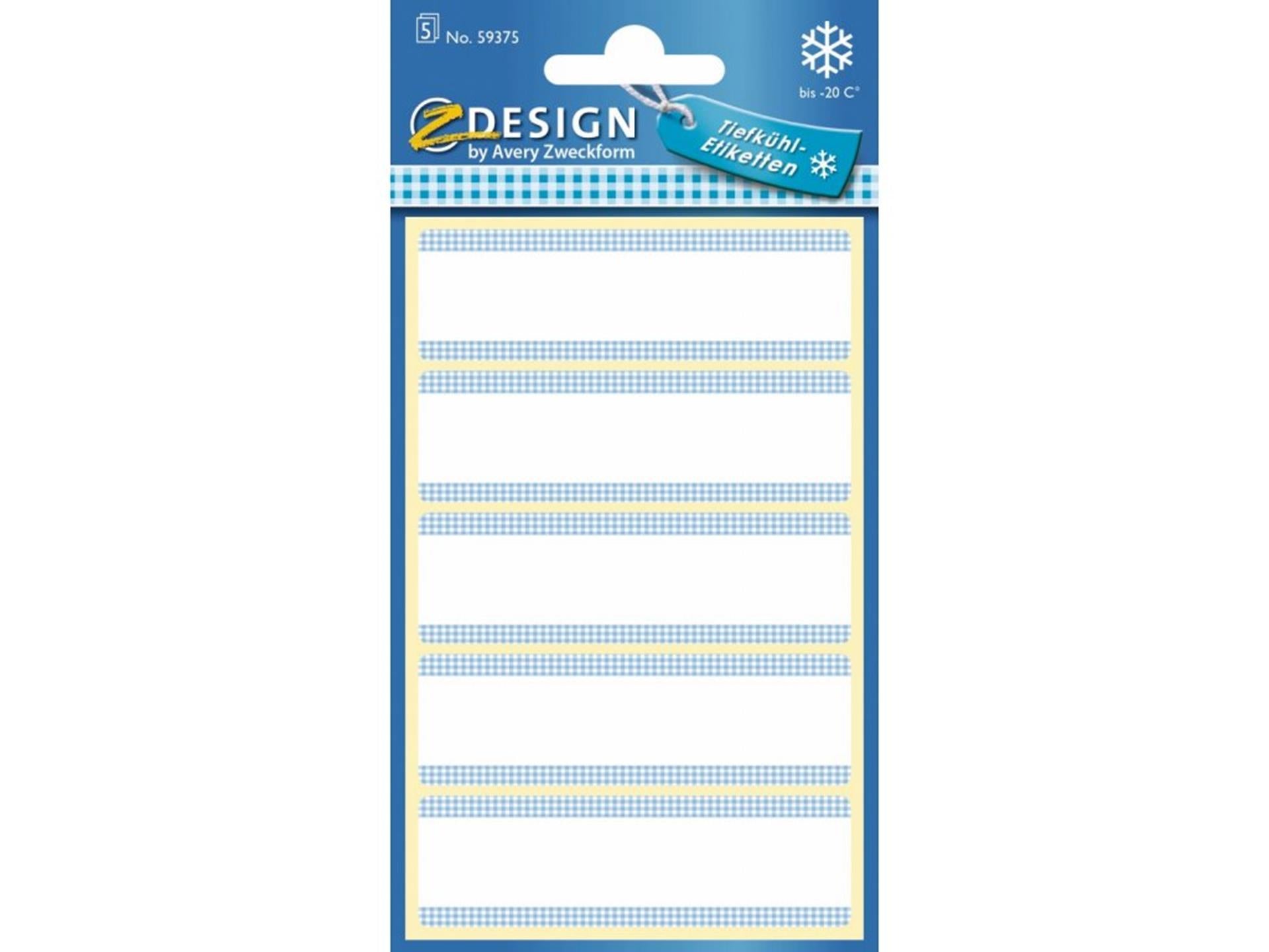 Etiquettes congélateur Kangaro 76x22mm 25 étiquettes
