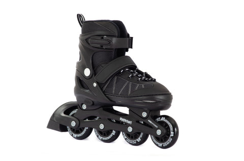 Aventuri - Aventuri Verstelbare Inline Skates Semi-softboot Zwart maat 34-37 (M)