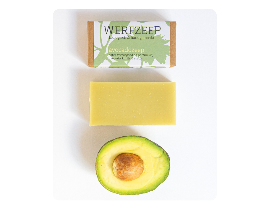 Savon à l'avocat Werfzeep - 100 gr