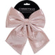 Noeud déco maison rose 23cm