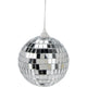 Boule à facettes déco 8cm argent