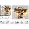 Lumières de Noël 320 LED blanc très chaud