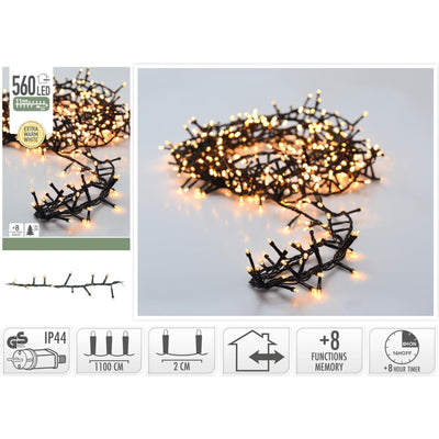 Microcluster lumineux de Noël 560led 11m
