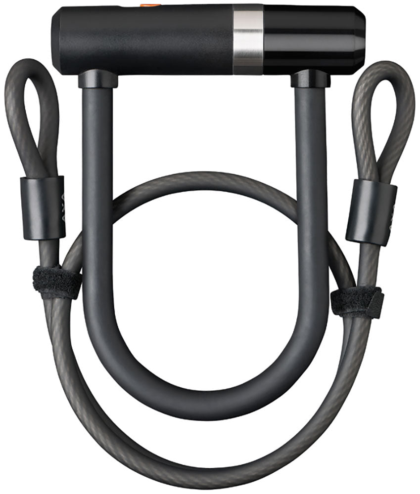 Axa newton mini antivol en U + câble 100 8