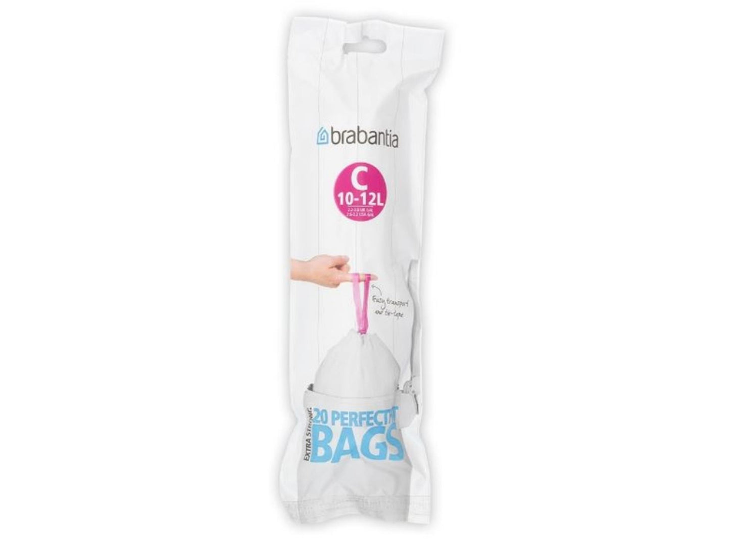 Brabantia Brabantia PerfectFit Sacs de déchets C 10-12L 20 pièces