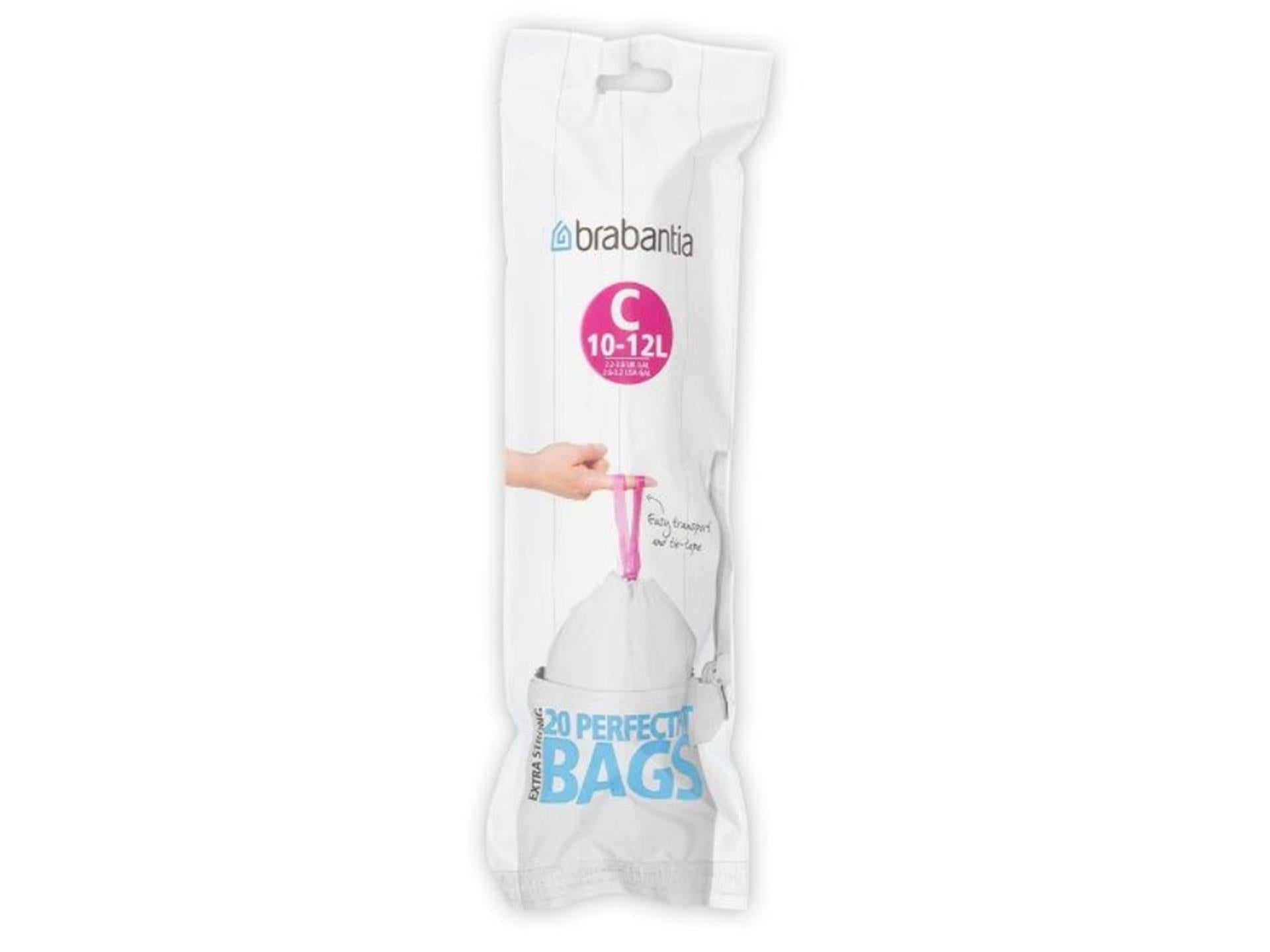 Brabantia Brabantia PerfectFit Sacs de déchets C 10-12L 20 pièces