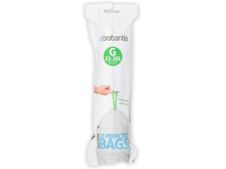 Brabantia Brabantia PerfectFit Sac déchet G 23-30L 20 pièces