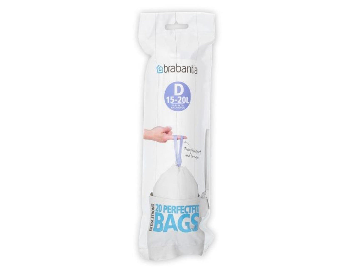 Brabantia Brabantia Perfectfit Sac déchet D 15-20L 20 pièces