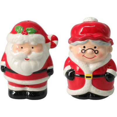 Ensemble sel et poivre de Noël style maison