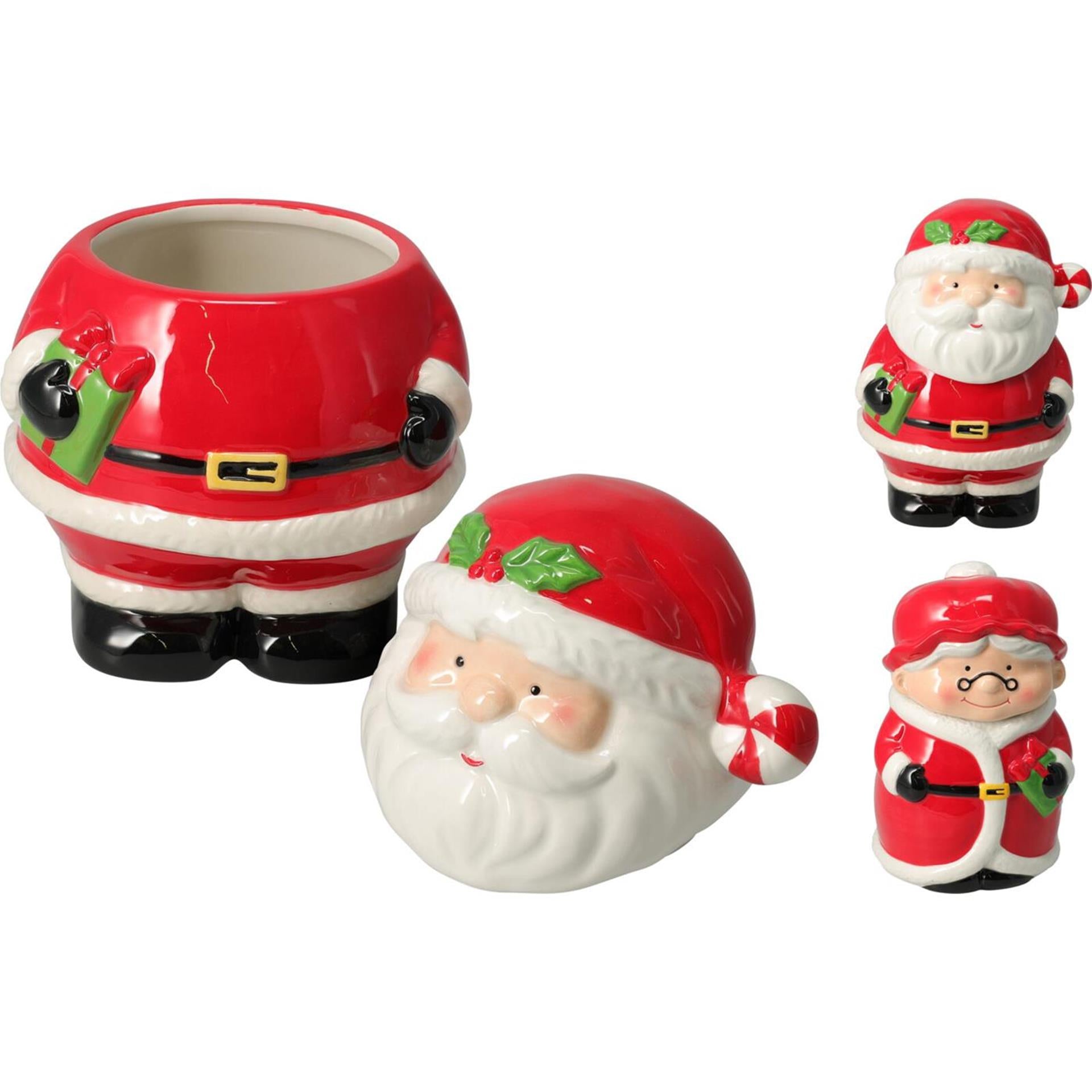 Pot de rangement déco déco Noël 21cm