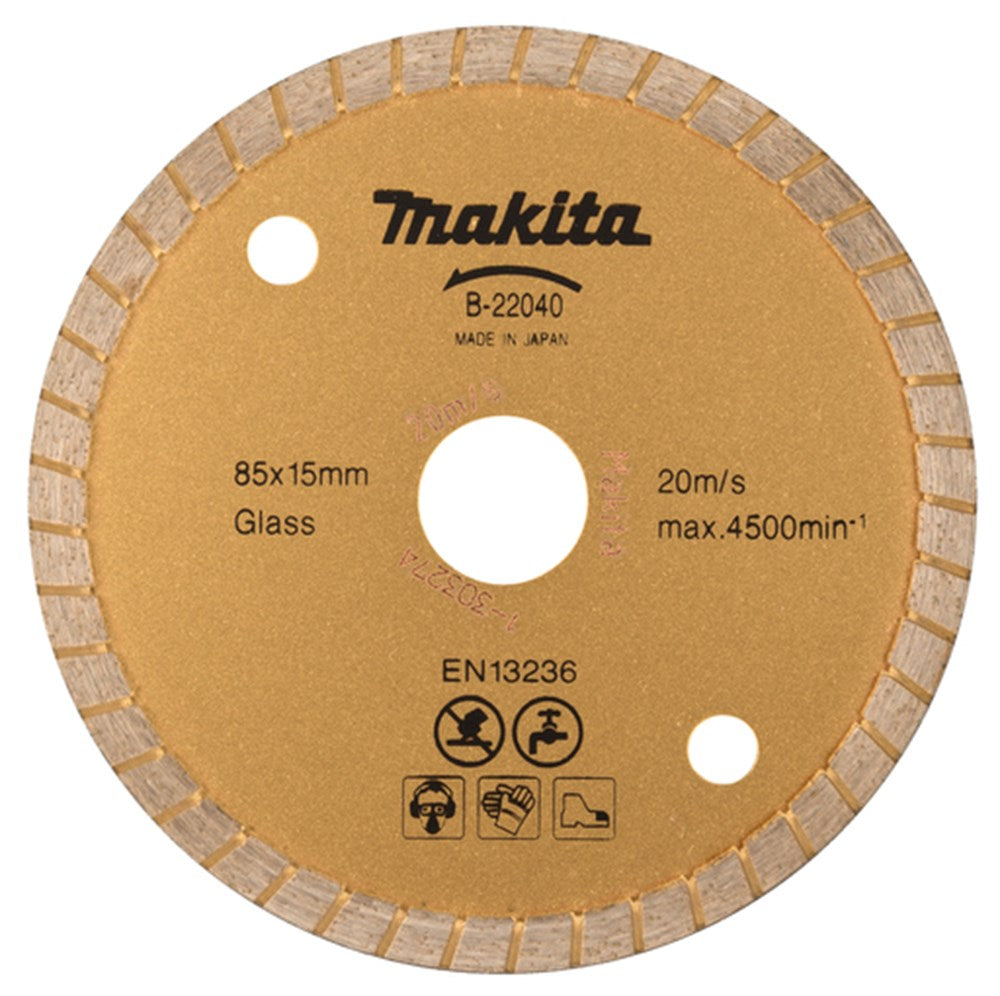 Disque diamant Makita pour voiture diamètre 85 mm