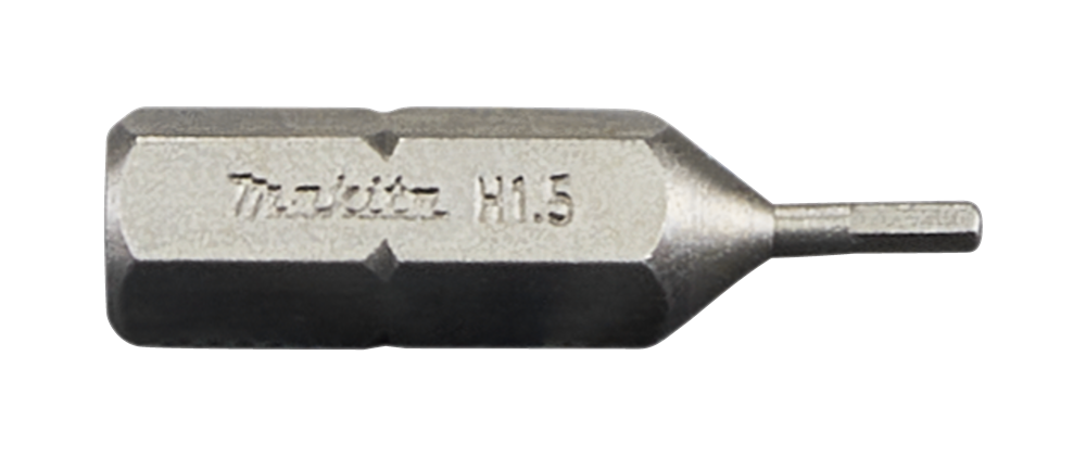 Accessoires Makita embout à vis h1,5x25mm - b-23662 b-23662