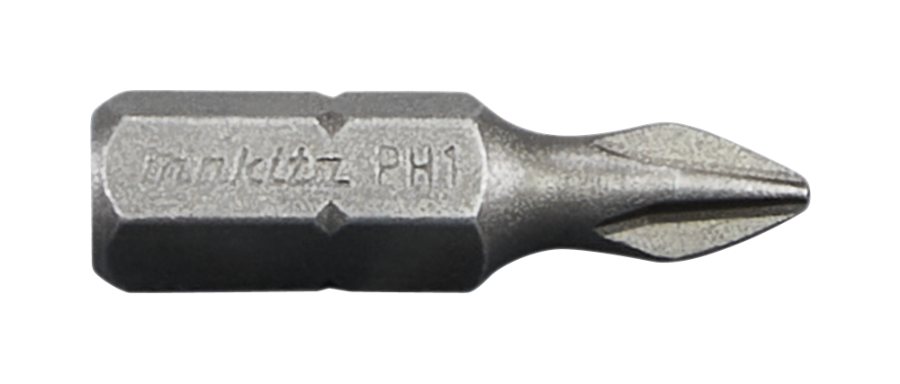 Makita accessoires jeu d'embouts de tournevis ph 3 pièces - b-24511 b-24511