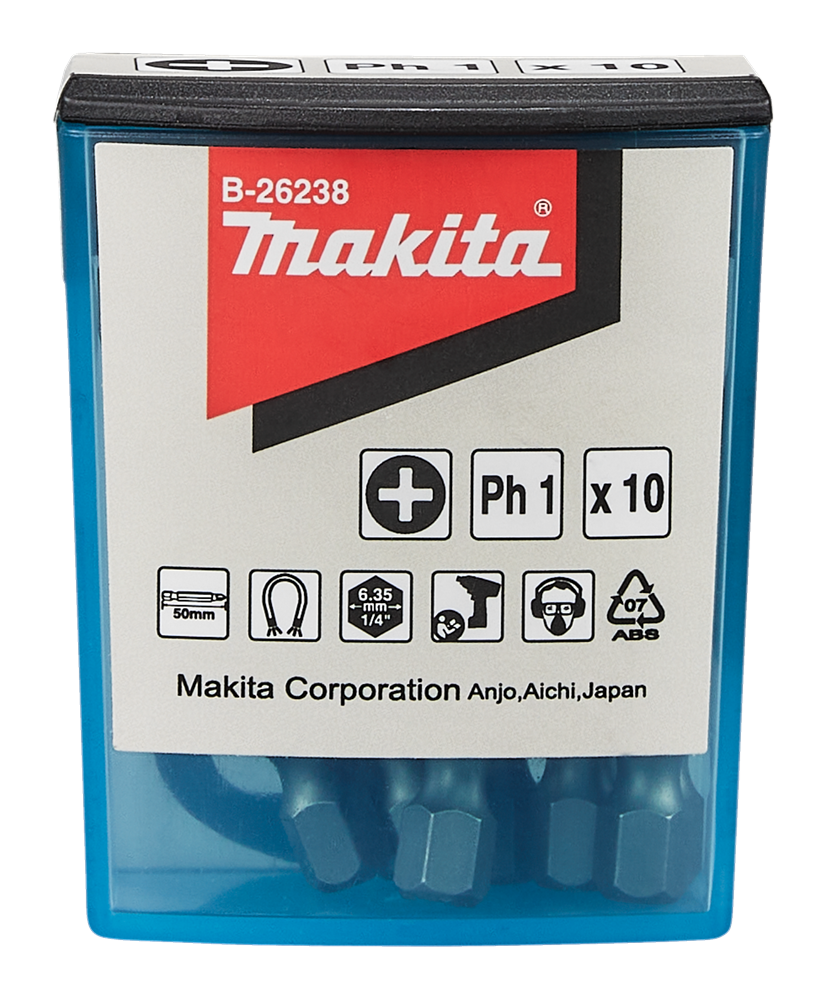 Makita accessoires embout de vis ph1x50mm - b-26238 b-26238
