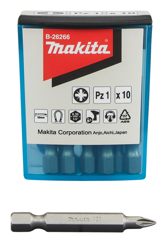 Makita accessoires embout à vis pz1x50mm - b-26266 b-26266