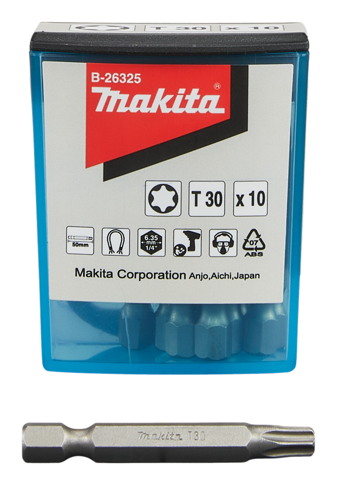Makita accessoires embout de vis t30x50mm - b-26325 b-26325