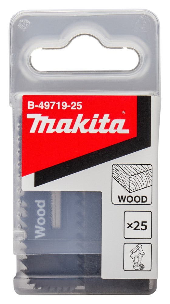Accessoires Makita lame de scie bois | 53x18x0,55mm | 25 pièces - b-49719-25