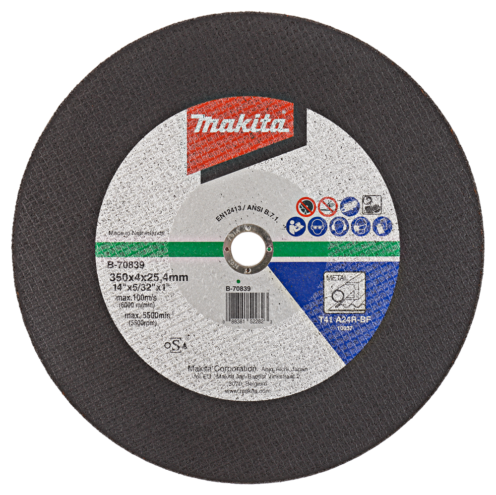 Makita accessoires disque à tronçonner acier - b-70839 b-70839