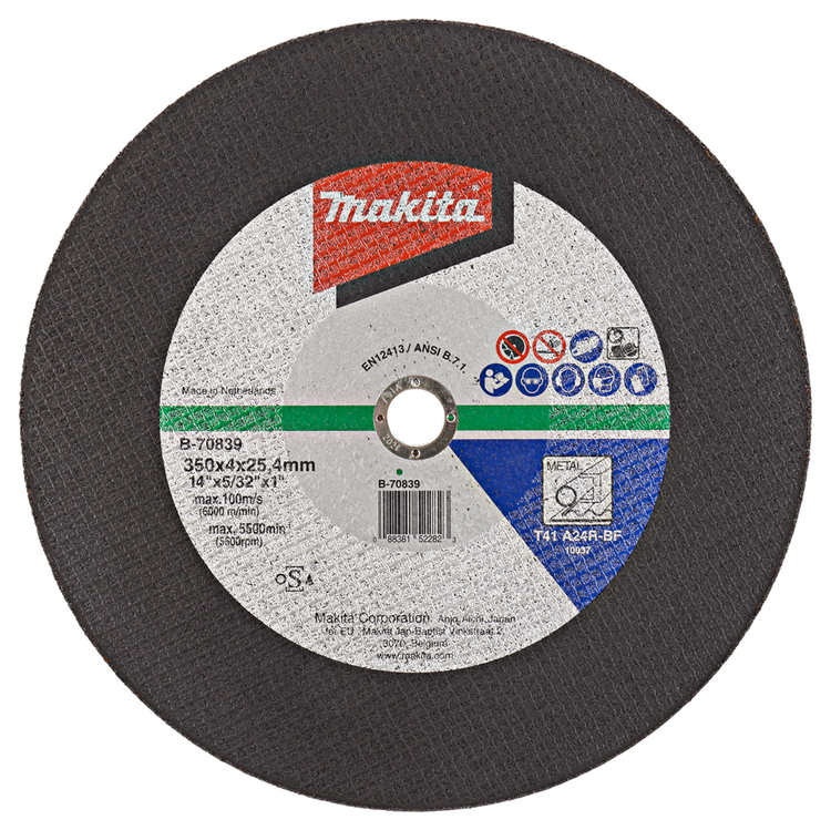 Makita accessoires disque à tronçonner acier - b-70839 b-70839