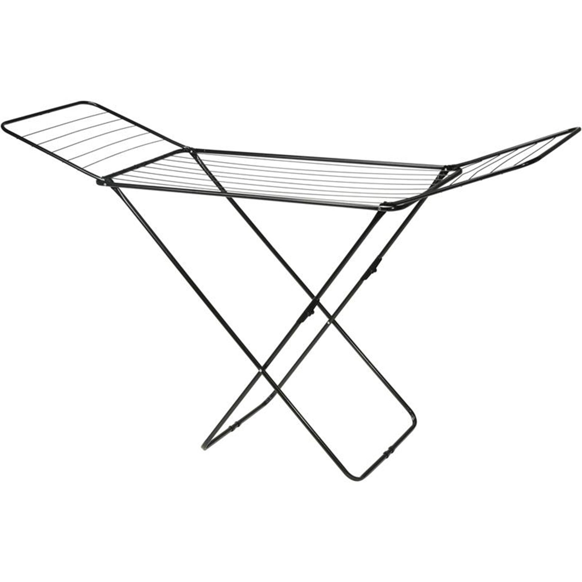 Etendoir Ultra Clean métal 18m noir 180x55x108cm
