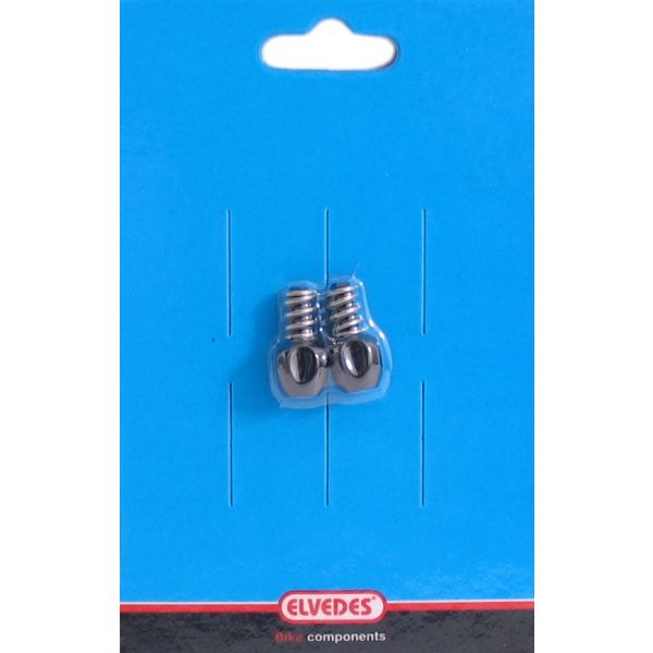 Boulon de réglage Elvedes Ø4.3 mm - aluminium (2 pièces)