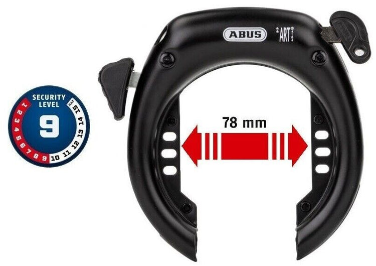 ABUS SHIELD XPLUS 5755L R RINGSLOT ART2 avec Yamaha XP Battery Slot OEM