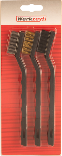 Con:p brosse en acier (petite) 3 pcs - b20123