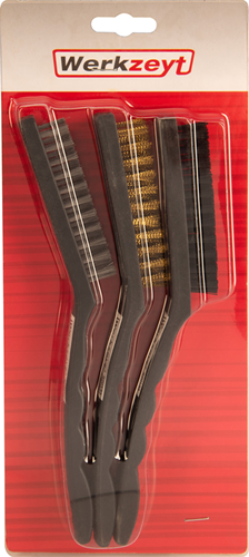 Con:p brosse en acier (grande) 3 pcs - b20133