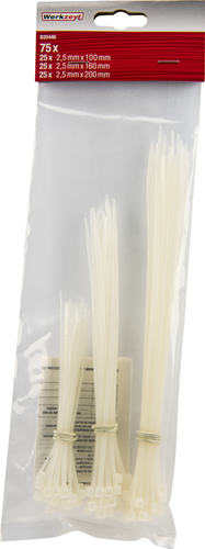 Con:p sangle colson 100+150+190mm 3x25pcs - b20446