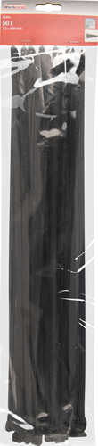 Con:p colson bracelet 7.5x450mm noir 50pcs - b20450