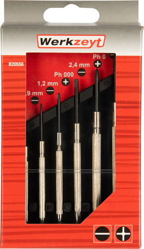 Con:p jeu de tournevis de précision 6pcs - b20556