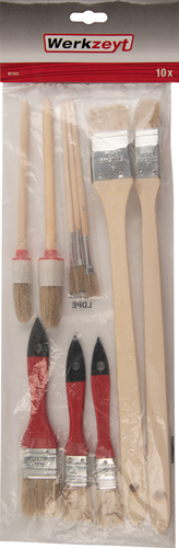 Werkzeyt jeu de pinceaux 10 pièces - b21623