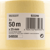 Werkzeyt ruban de peintre 25mm x 5m 3pcs - b22299