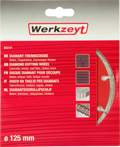 Con:p disque abrasif diamant béton 125mm - b23121
