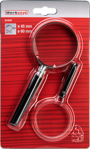 Werkzeyt ensemble de loupes 2 pièces - b24820