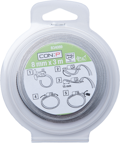 Con:p anneau de tension 'infini' + 8 agrafes inox - b34089