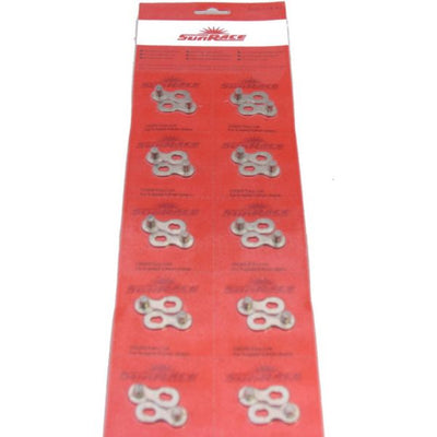 Liaison de la chaîne Sunrace 9 vitesses CNQ09 Lien facile (10 pièces)