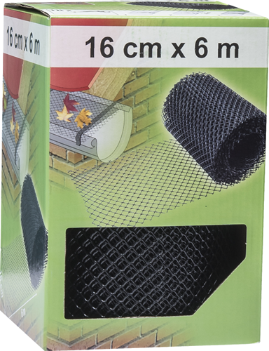 Con:p tôle grillagée pour gouttière 16cm 6m - b46480