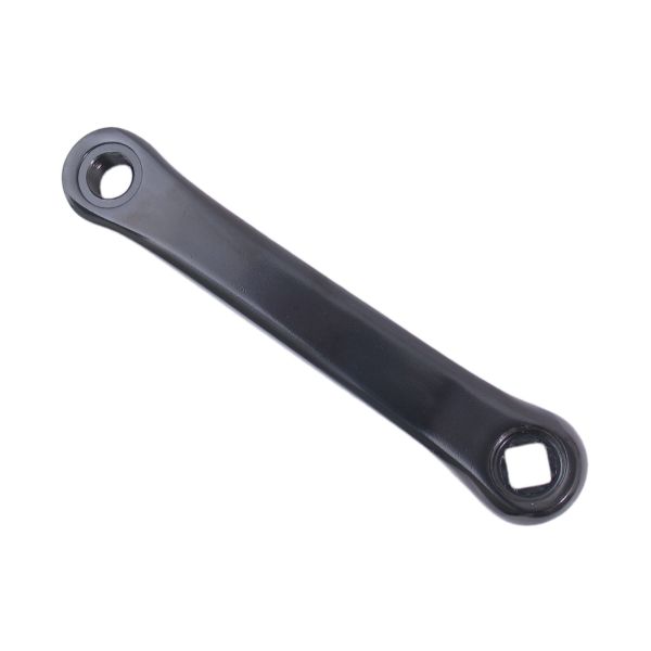 Bras de la manivelle Deek à gauche 152 mm en aluminium noir