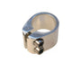 Pince de siège Clamp 2-boulons argent