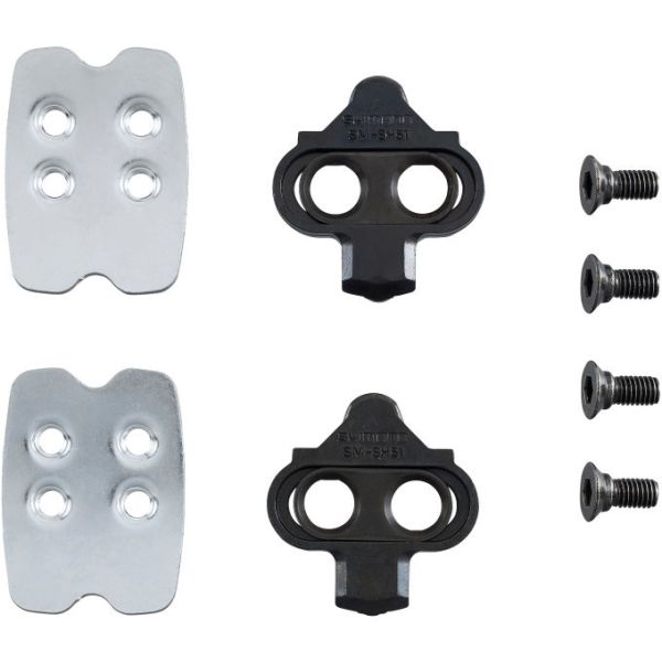 Shimano set chaussures avec borgplaat spd sm-sh51a