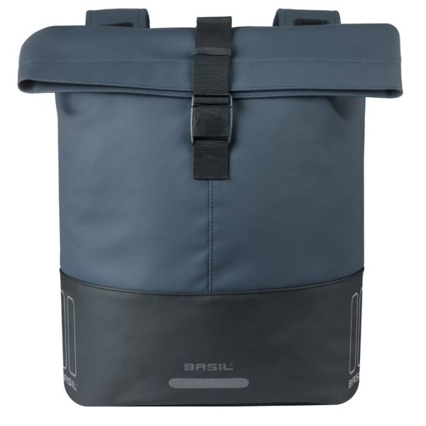 Sacoche de vélo double Basil Cove 28-32l 14 x 29 x 36 cm - bleu noir