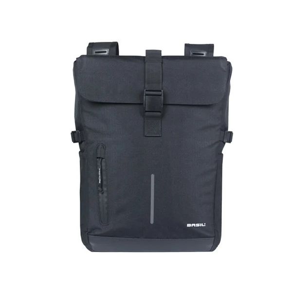 Axe à double vélo de basilic se déplacer 30 litres 16 x 27 x 38 cm noir