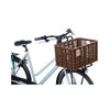 Caisse de vélo de basilic l - grand - 40 litres - brun