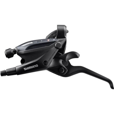 Shimano Versteller (à gauche) avec levier de frein à 3 vitesses ST-EF505 3 doigts noirs