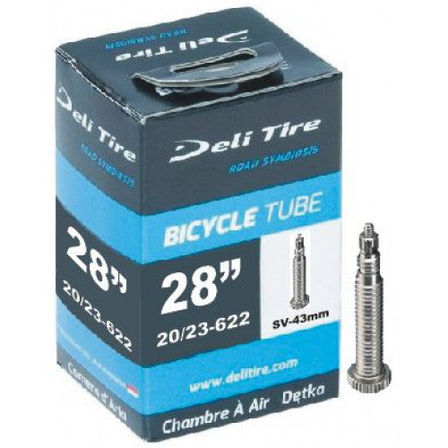 Deli Tire Inner Tube SV15 28 pouces Race 18 25-622 60 mm Extrancier