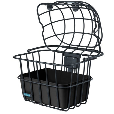 Autour de l'animal mand Luna Front Alu Matt Black amovible