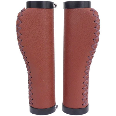 Poignée de bord Set Cuir inclus Verrouillage Camel Brown135 135 mm (emballage d'atelier)